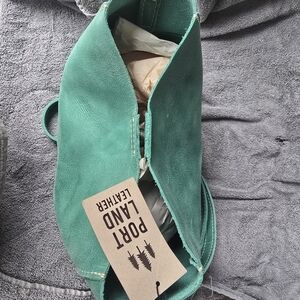 🦄 Portland Leather Goods Butterfly Bucket Bag REEF NWT 🦄